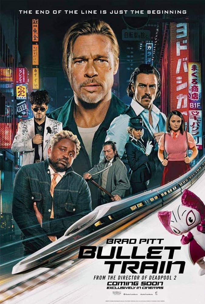 【映画館用両面ポスター】ブレット・トレイン  Ver.A 映画館用両面ポスター】ブレット・トレイン Ver.A - メルカリ